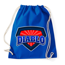 PRINTFASHION DIABLO - Sportzsák, Tornazsák - Bright royal tornazsák