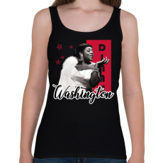 PRINTFASHION Dinah Washington - Női atléta - Fekete
