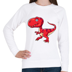 PRINTFASHION dino - Női pulóver - Fehér