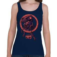 PRINTFASHION Dinó tánc - Női atléta - Sötétkék