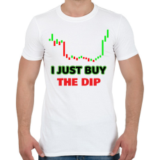 PRINTFASHION DIPCRYPTO - Férfi póló - Fehér