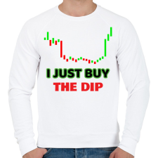 PRINTFASHION DIPCRYPTO - Férfi pulóver - Fehér férfi pulóver, kardigán