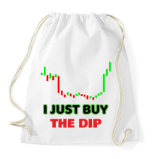 PRINTFASHION DIPCRYPTO - Sportzsák, Tornazsák - Fehér tornazsák