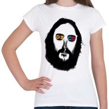 PRINTFASHION disco - Női póló - Fehér női póló
