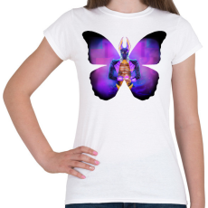 PRINTFASHION dislyte drew  - Női póló - Fehér