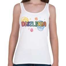 PRINTFASHION Diszlexia - Női atléta - Fehér