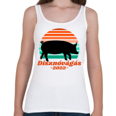 PRINTFASHION Disznóvágás 2022 - Női atléta - Fehér