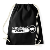 PRINTFASHION Disznóvágás csapat - Sportzsák, Tornazsák - Fekete