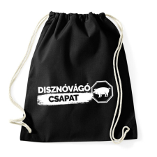 PRINTFASHION Disznóvágás csapat - Sportzsák, Tornazsák - Fekete tornazsák