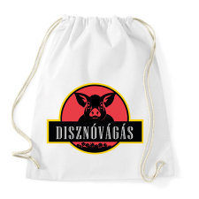 PRINTFASHION Disznóvágás  - Sportzsák, Tornazsák - Fehér tornazsák