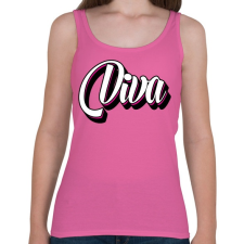 PRINTFASHION Diva - Női atléta - Rózsaszín női trikó