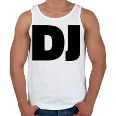 PRINTFASHION Dj - Férfi atléta - Fehér