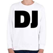 PRINTFASHION Dj - Gyerek pulóver - Fehér gyerek pulóver, kardigán