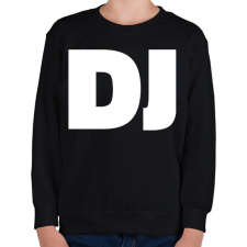 PRINTFASHION Dj - Gyerek pulóver - Fekete gyerek pulóver, kardigán