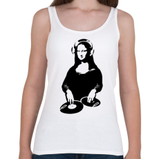 PRINTFASHION Dj Mona Lisa - Női atléta - Fehér
