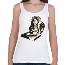 PRINTFASHION DJ - Női atléta - Fehér