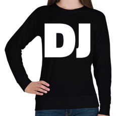PRINTFASHION Dj - Női pulóver - Fekete