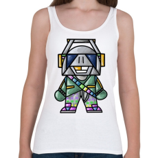 PRINTFASHION Dj Yonder - Fortnite - Női atléta - Fehér