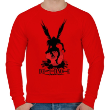 PRINTFASHION DN - Férfi pulóver - Piros férfi pulóver, kardigán