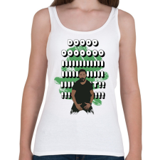 PRINTFASHION DO IT  - Női atléta - Fehér női trikó