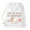 PRINTFASHION Do something - The animals - Sportzsák, Tornazsák - Fehér