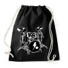 PRINTFASHION Dob szett  - Sportzsák, Tornazsák - Fekete