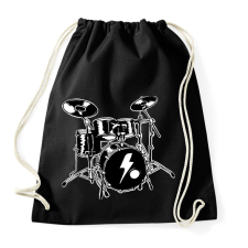 PRINTFASHION Dob szett  - Sportzsák, Tornazsák - Fekete tornazsák