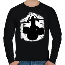 PRINTFASHION Dobos - Férfi pulóver - Fekete női pulóver, kardigán