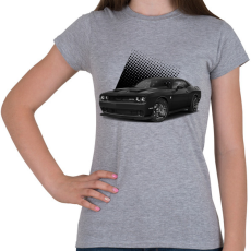 PRINTFASHION dodge - Női póló - Sport szürke