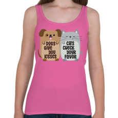 PRINTFASHION Dogs&cats - Női atléta - Rózsaszín