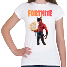 PRINTFASHION Dominion Fortnite - Női póló - Fehér női póló