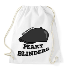 PRINTFASHION Don't fck with the Peaky Blinders! - Sportzsák, Tornazsák - Fehér tornazsák