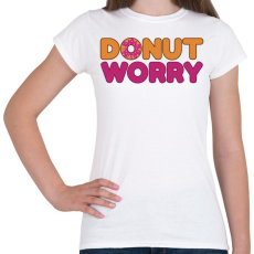 PRINTFASHION Donut-01 - Női póló - Fehér