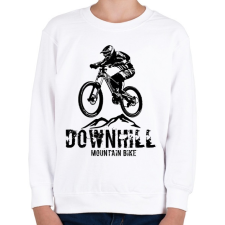 PRINTFASHION downhill - Gyerek pulóver - Fehér gyerek pulóver, kardigán