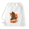 PRINTFASHION Downhill narancsszín - Sportzsák, Tornazsák - Fehér