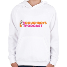 PRINTFASHION DP - Gyerek kapucnis pulóver - Fehér