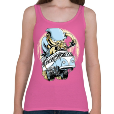 PRINTFASHION Drag VW Kombi - Női atléta - Rózsaszín női trikó