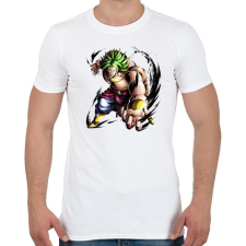 PRINTFASHION dragon ball broly - Férfi póló - Fehér férfi póló