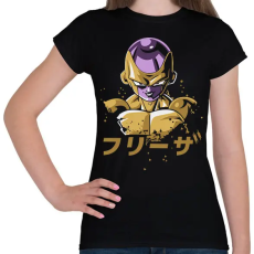 PRINTFASHION Dragon ball dermesztő - Női póló - Fekete