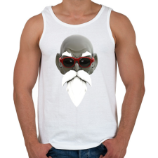 PRINTFASHION Dragon Ball - Férfi atléta - Fehér női trikó