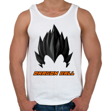 PRINTFASHION Dragon Ball - Férfi atléta - Fehér női trikó
