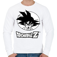 PRINTFASHION dragon-ball - Férfi pulóver - Fehér