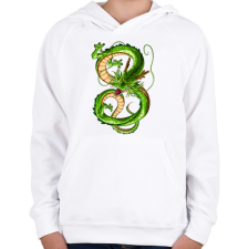 PRINTFASHION DRAGON BALL - Gyerek kapucnis pulóver - Fehér gyerek pulóver, kardigán