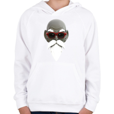 PRINTFASHION Dragon Ball - Gyerek kapucnis pulóver - Fehér