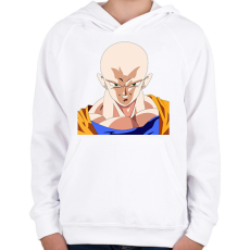 PRINTFASHION Dragon Ball - Gyerek kapucnis pulóver - Fehér