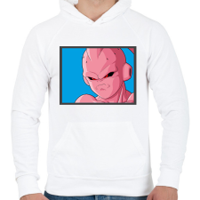 PRINTFASHION Dragon ball karakterek7 - Férfi kapucnis pulóver - Fehér férfi pulóver, kardigán