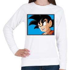 PRINTFASHION Dragon ball karakterek9 - Női pulóver - Fehér