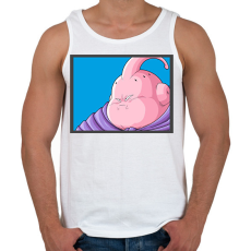 PRINTFASHION Dragon ball karakterek 6 - Férfi atléta - Fehér