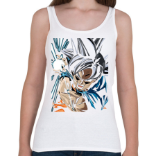 PRINTFASHION Dragon Ball - Női atléta - Fehér női trikó
