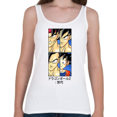 PRINTFASHION Dragon ball - Női atléta - Fehér